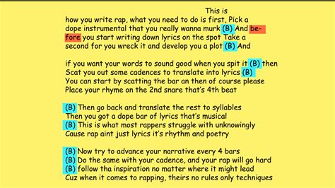 how to make rap music and what makes a great rap verse